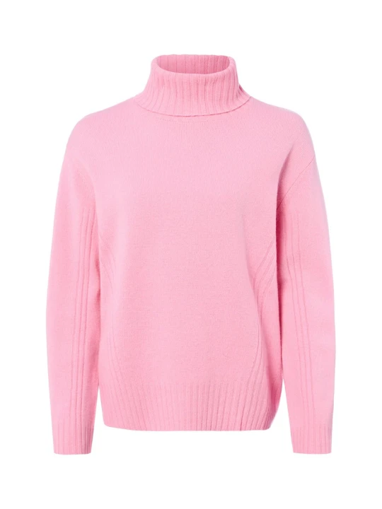 Zdjęcie produktu Liu Jo Collection bluzka z golfem z wełny Kobiety Wełna (100%) różowy