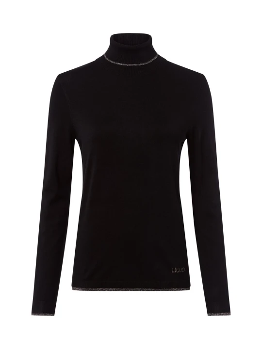 Zdjęcie produktu Liu Jo Collection sweter z golfem Kobiety czarny