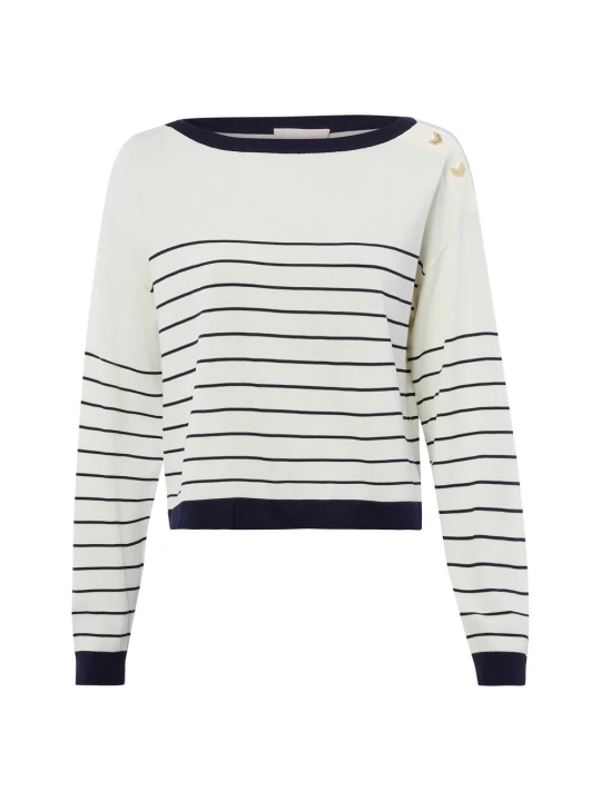 Zdjęcie produktu Liu Jo Collection Sweter z dzianiny Kobiety Sztuczne włókno biały