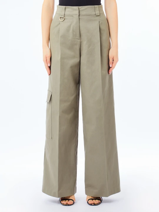 Zdjęcie produktu Liu Jo Cotton Cargo Trousers