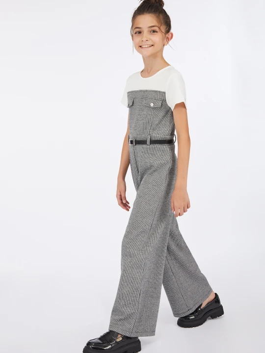 Zdjęcie produktu Liu Jo Cotton Houndstooth Jumpsuit