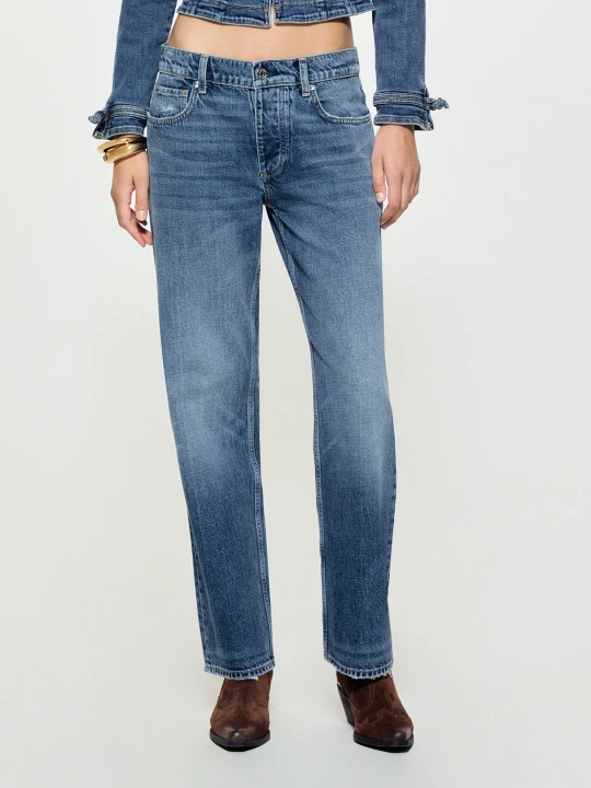Zdjęcie produktu Liu Jo Cropped Jeans Low-waisted Blue Denim