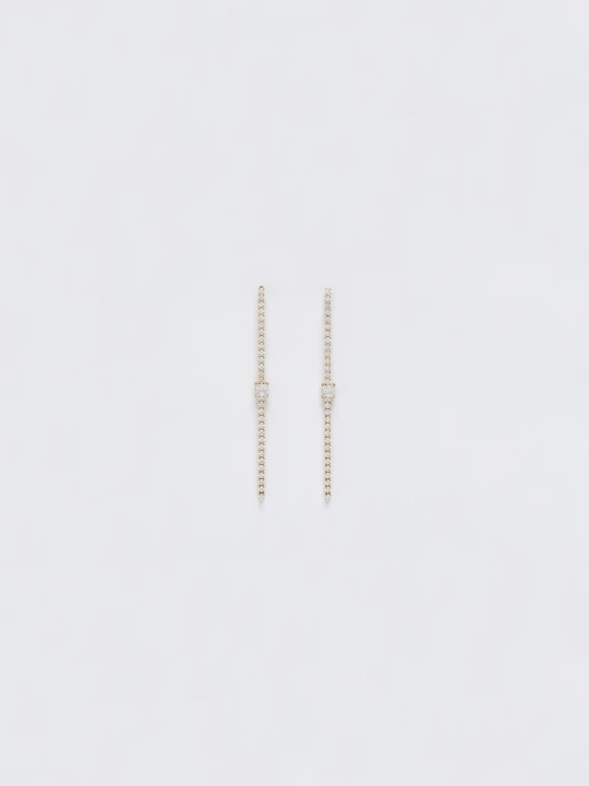 Zdjęcie produktu Liu Jo Crystal Studded Earrings złoty