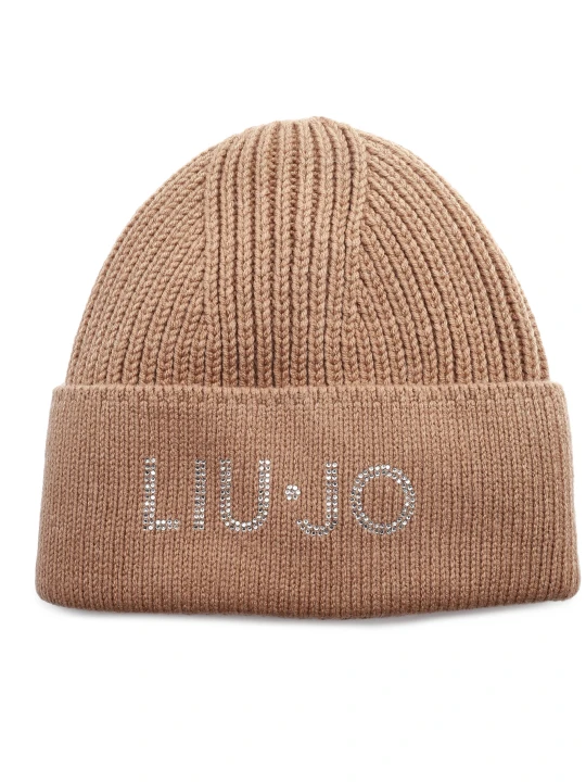 Zdjęcie produktu Liu Jo Czapka | z dodatkiem wełny brązowy