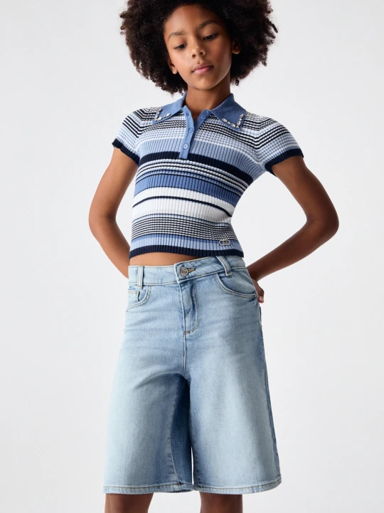 Zdjęcie produktu Liu Jo Denim Bermuda Shorts Light Denim