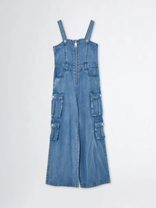 Zdjęcie produktu Liu Jo Denim Bib And Brace Blue Denim
