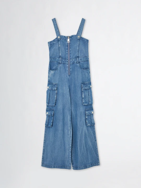 Zdjęcie produktu Liu Jo Denim Bib And Brace Blue Denim