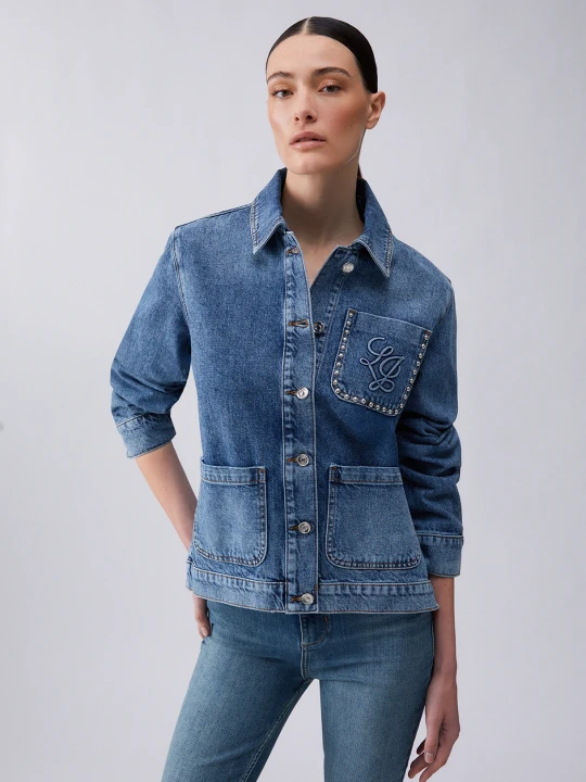 Zdjęcie produktu Liu Jo Denim Shacket Blue Denim