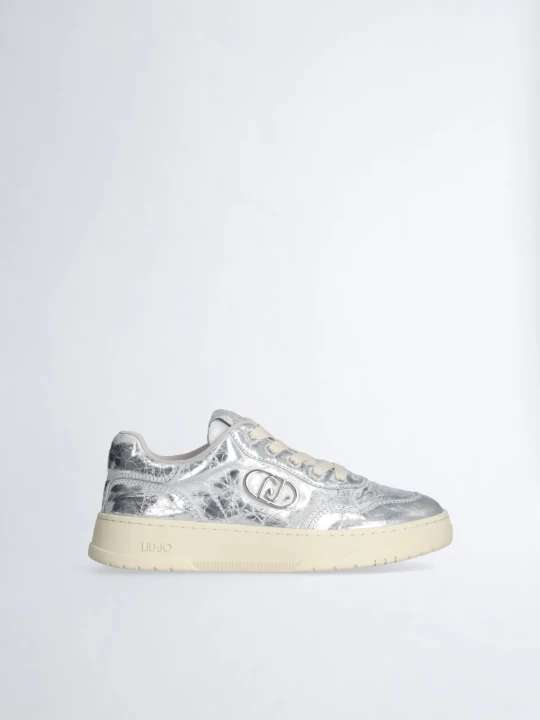 Zdjęcie produktu Liu Jo Distressed-effect Sneakers srebrny