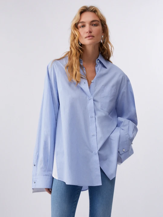 Zdjęcie produktu Liu Jo Double-layer Shirt Light Blue