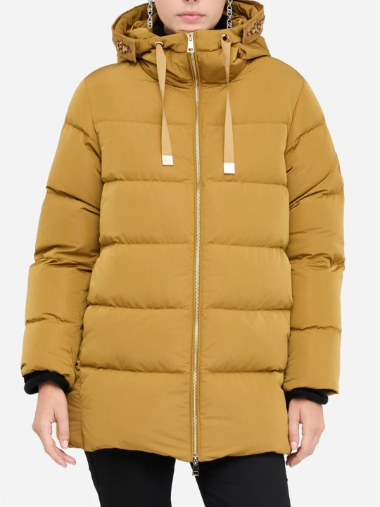 Zdjęcie produktu Liu Jo Down Jacket With Bejewelled Embroidery Cumin