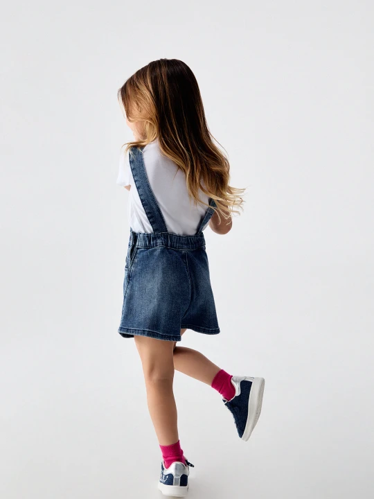 Zdjęcie produktu Liu Jo Dungarees With Bejewelled Embellishment Blue Denim