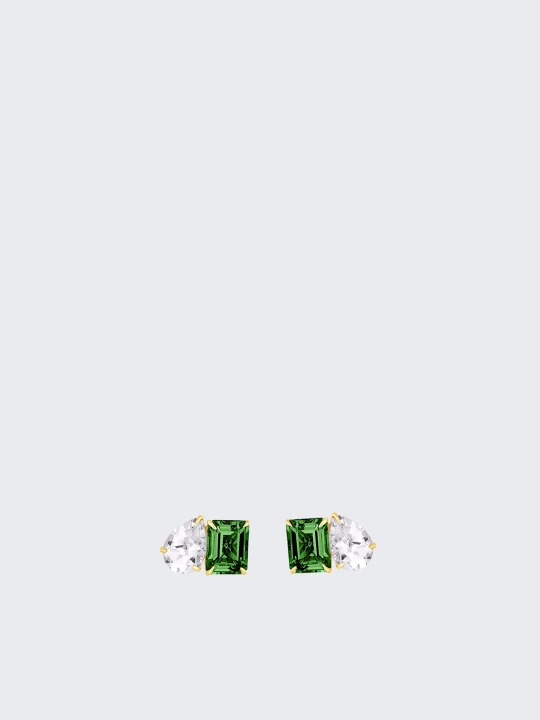 Zdjęcie produktu Liu Jo Earrings With Jewel Stones zielony