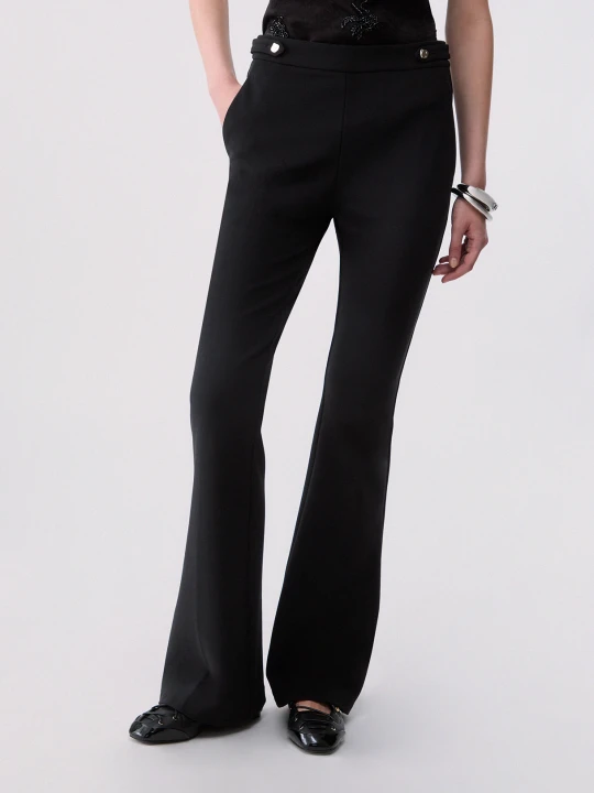 Zdjęcie produktu Liu Jo Elegant Flare Pants czarny