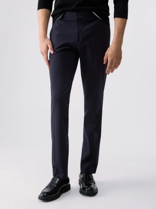 Zdjęcie produktu Liu Jo Elegant Jersey Trousers Dark Blue