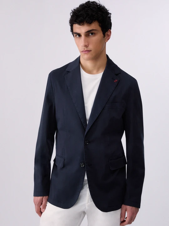 Zdjęcie produktu Liu Jo Elegant Stretch Satin Jacket Dark Blue