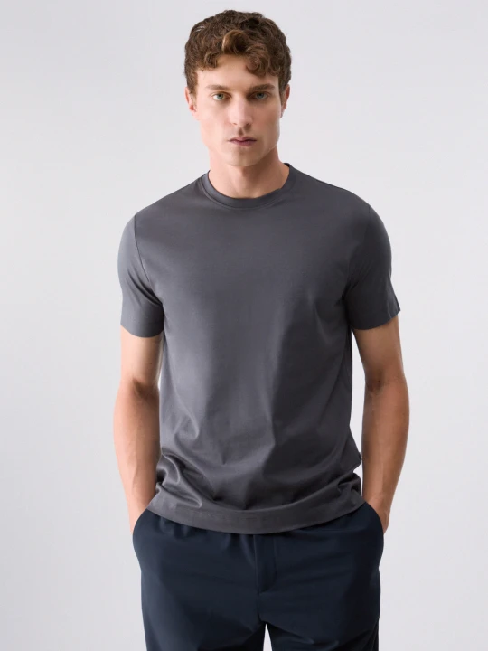 Zdjęcie produktu Liu Jo Embroidered Logo T-shirt Dark Grey