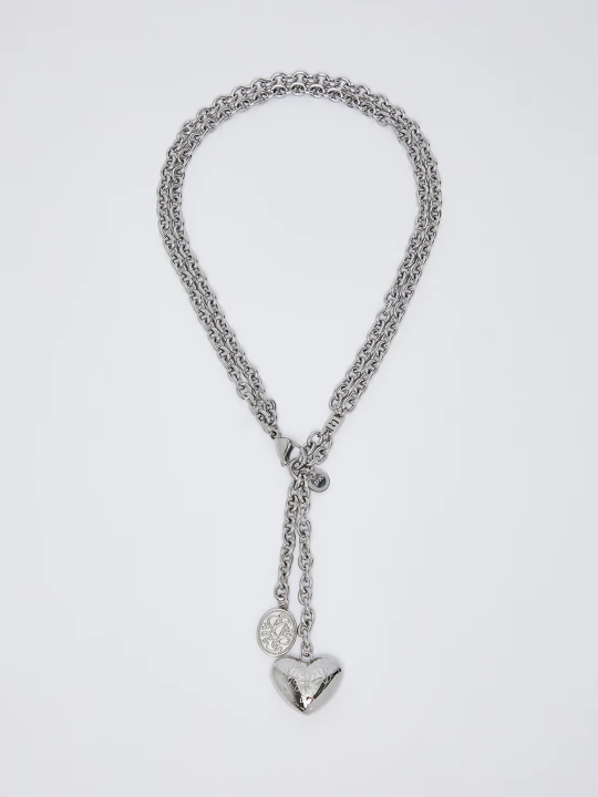 Zdjęcie produktu Liu Jo Engraved Heart Necklace srebrny