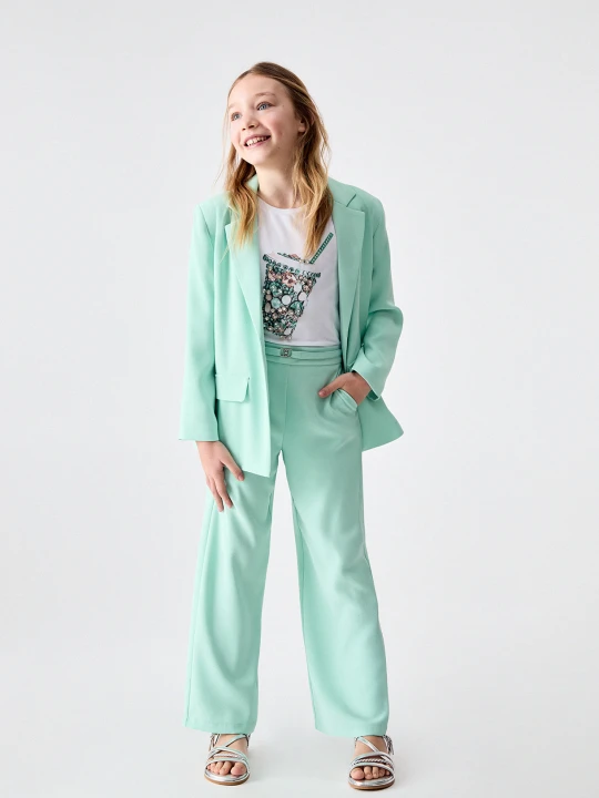 Zdjęcie produktu Liu Jo Envers Satin Jacket Mint Green