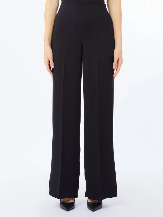 Zdjęcie produktu Liu Jo Envers Satin Palazzo Trousers czarny