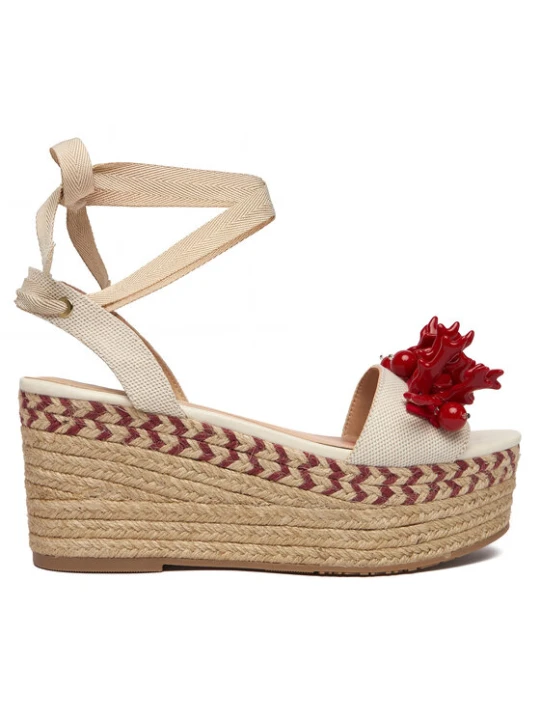 Zdjęcie produktu Liu Jo Espadryle Bali 02 SA6085 T6948 Kremowy