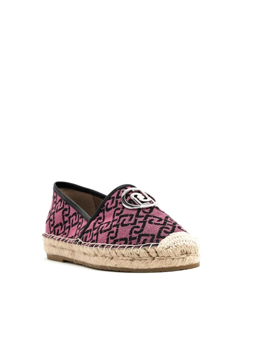 Zdjęcie produktu Liu Jo Espadryle Vera 05 | z dodatkiem skóry fuksja