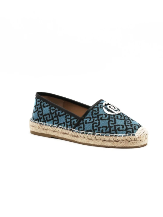 Zdjęcie produktu Liu Jo Espadryle Vera 05 | z dodatkiem skóry niebieski