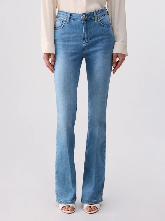 Zdjęcie produktu Liu Jo Flare Jeans High-waisted Denim
