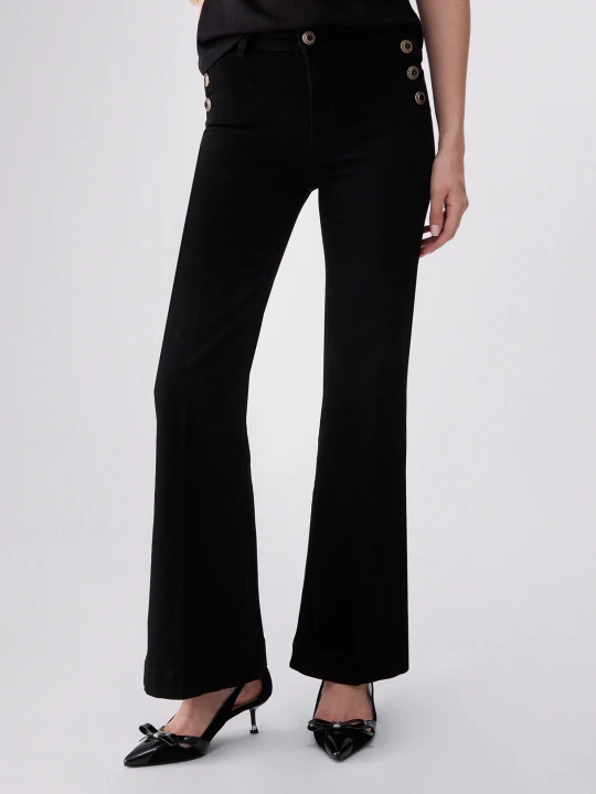 Zdjęcie produktu Liu Jo Flare Jeans With Jewel Buttons