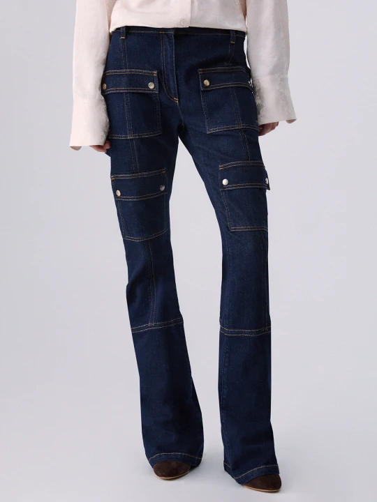 Zdjęcie produktu Liu Jo Flare Jeans With Pockets Normal Wash