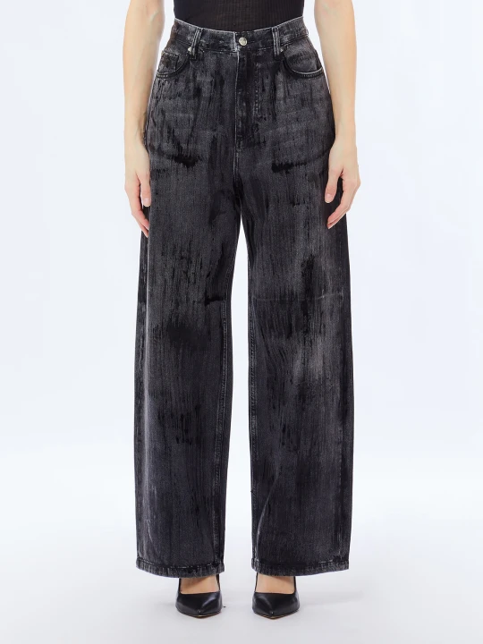 Zdjęcie produktu Liu Jo Flared Jeans With Coated Detailing