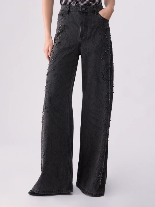 Zdjęcie produktu Liu Jo Flared Jeans With Gemstones