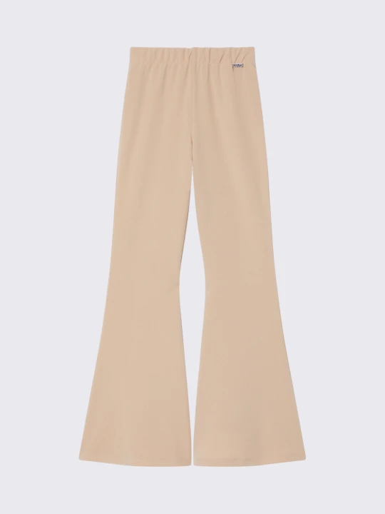 Zdjęcie produktu Liu Jo Flared Jersey Trousers beżowy