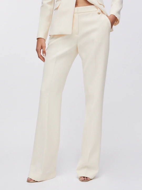 Zdjęcie produktu Liu Jo Flared Trousers Vanilla