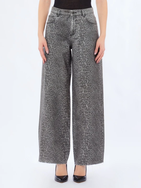 Zdjęcie produktu Liu Jo Flared Trousers With Print
