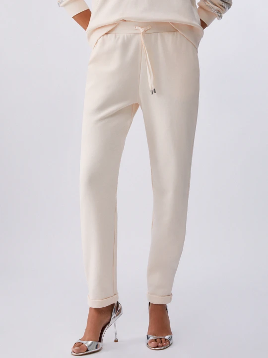 Zdjęcie produktu Liu Jo Fleece Jogging Bottoms Champagne