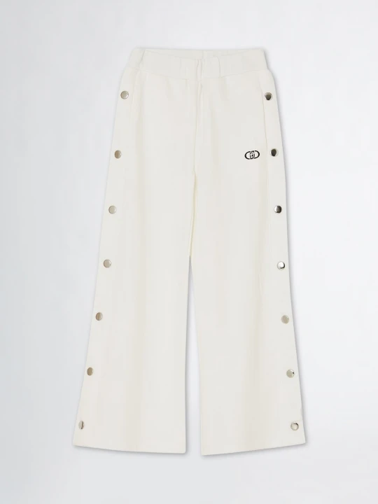 Zdjęcie produktu Liu Jo Fleece Jogging Bottoms With Buttons biały