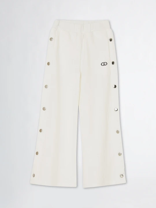 Zdjęcie produktu Liu Jo Fleece Jogging Bottoms With Buttons biały