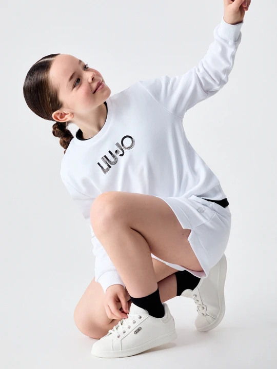 Zdjęcie produktu Liu Jo Fleece Shorts biały