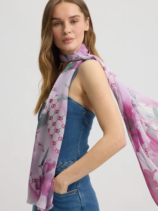 Zdjęcie produktu Liu Jo Floral Stole różowy