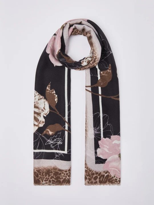 Zdjęcie produktu Liu Jo Floral Stole Camel