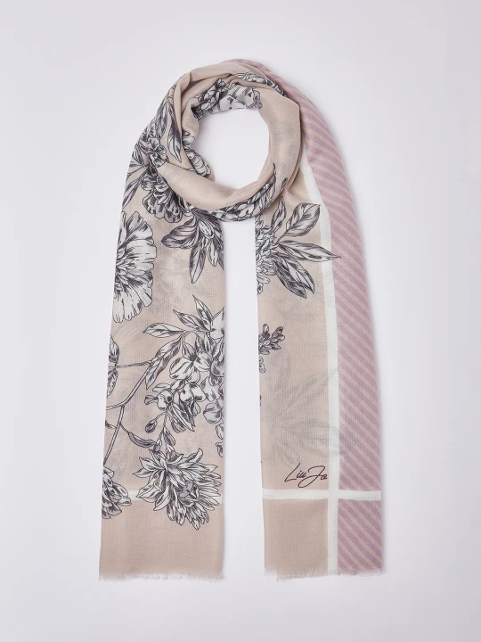Zdjęcie produktu Liu Jo Floral Stole różowy
