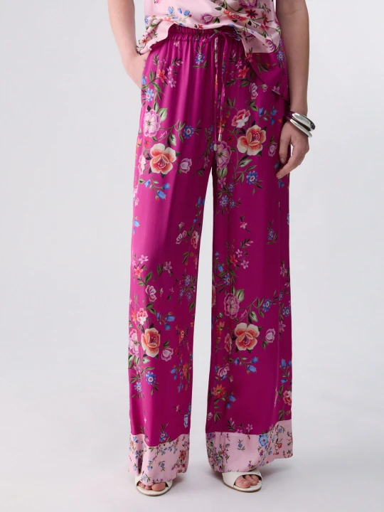 Zdjęcie produktu Liu Jo Floral Trousers różowy
