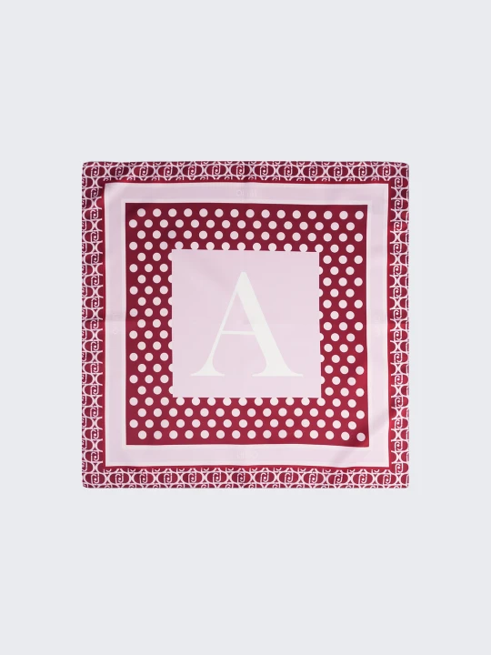 Zdjęcie produktu Liu Jo Scarf With A-letter Motif czerwony
