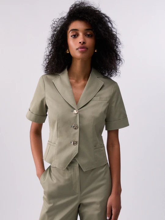 Zdjęcie produktu Liu Jo Gabardine Jacket zielony