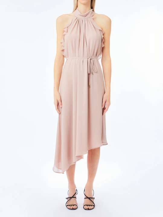 Zdjęcie produktu Liu Jo Elegant Dress With Ruffles Light Pink