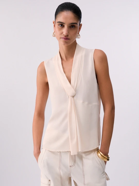 Zdjęcie produktu Liu Jo Georgette Top Vanilla