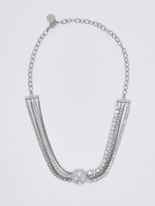 Zdjęcie produktu Liu Jo Glass Crystal Choker srebrny