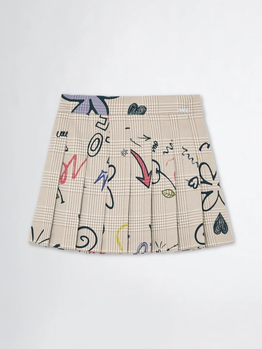 Zdjęcie produktu Liu Jo Glen Plaid Skirt With Print
