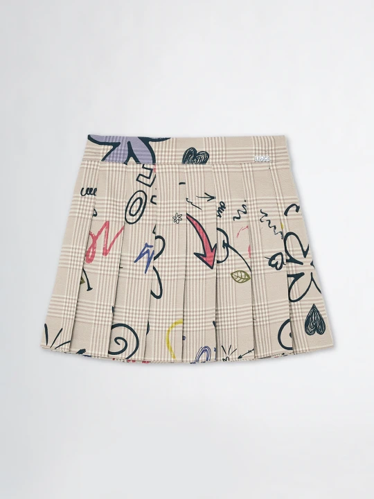 Zdjęcie produktu Liu Jo Glen Plaid Skirt With Print